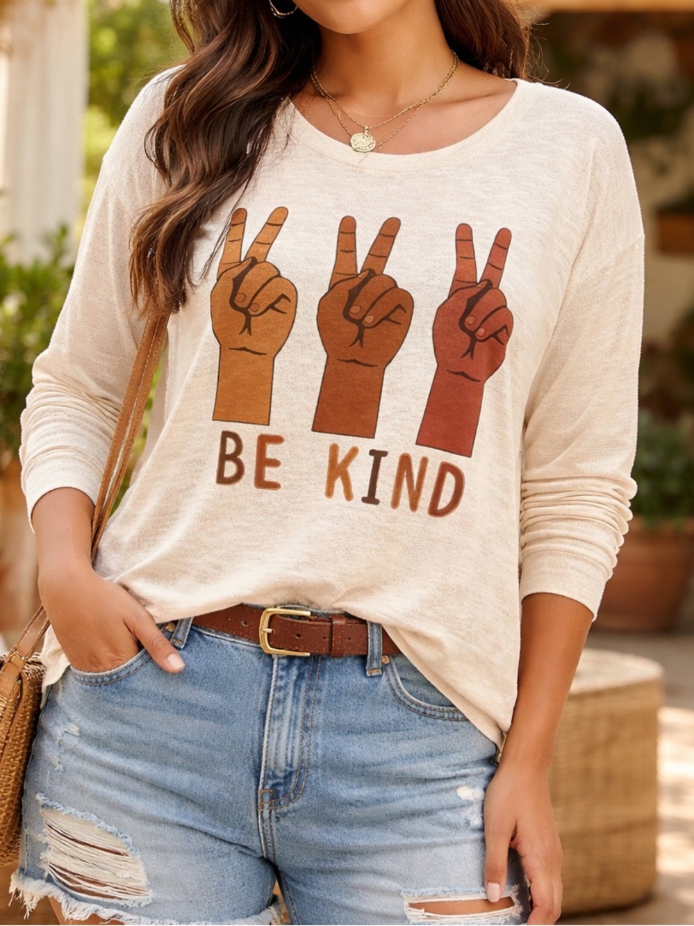 NWT Joei & I Graphic Knit Top